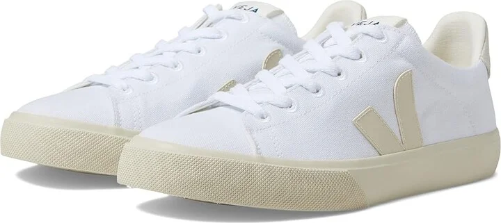 VEJA Campo CA Men's Shoes White/Pierre : EU 39 (US Men's 6) M, Textile