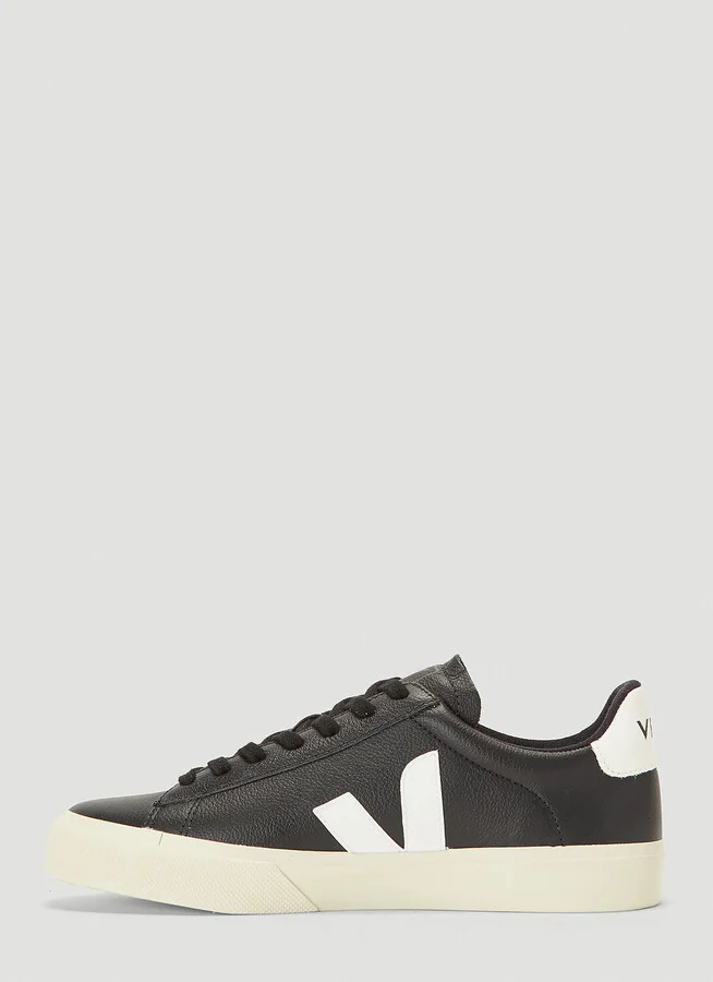 Veja Campo Chromefree Leather Sneakers - Sneakers Black Eu - 39 - Image 3