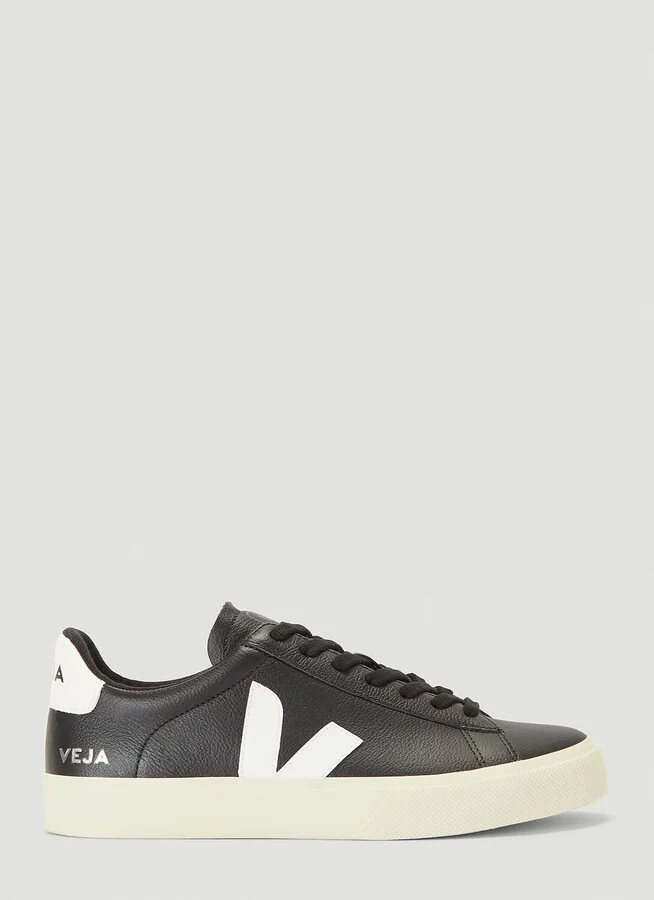 Veja Campo Chromefree Leather Sneakers - Sneakers Black Eu - 39