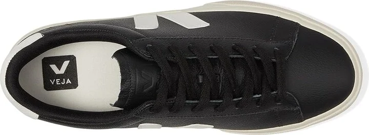 VEJA Campo Men's Shoes Chrome Free/Black/White : EU 42.5 (US Men's 9.5) M, Leather - Image 2