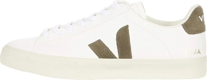 VEJA Campo Men's Shoes Chrome Free/Extra White/Khaki : EU 39 (US Men's 6) M, Leather - Image 6