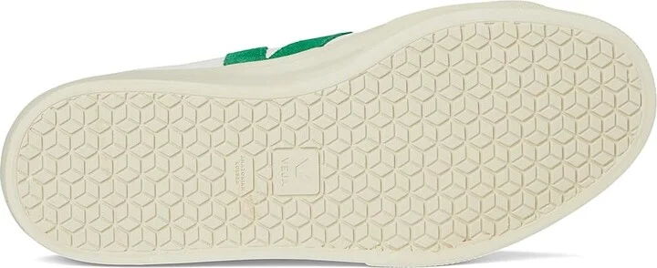 VEJA Campo Men's Shoes Extra White/Emeraude : EU 43.5 (US Men's 10.5) M, Leather - Image 3