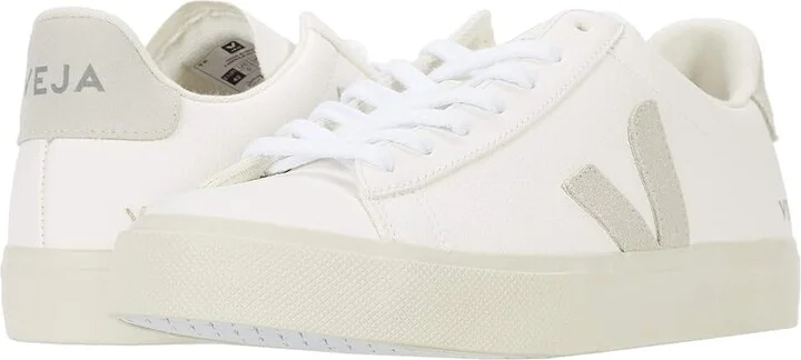 VEJA Campo Men's Shoes Extra White/Natural Suede : EU 40 (US Men's 7) M, Leather