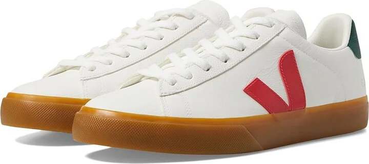 VEJA Campo Men's Shoes Extra White/Pekin Poker : EU 39 (US Men's 6) M, Leather