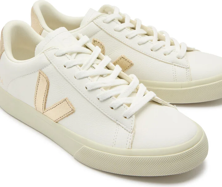 Veja Campo Panelled Leather Sneakers - Image 3