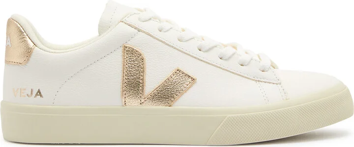 Veja Campo Panelled Leather Sneakers