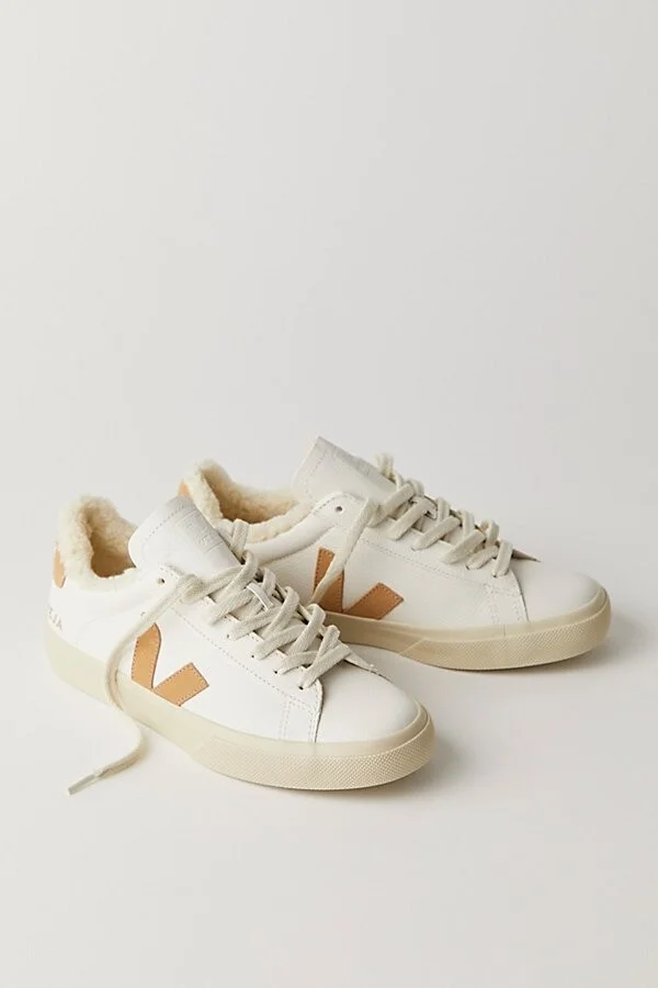 Veja Campo Shearling Sneakers - Image 2
