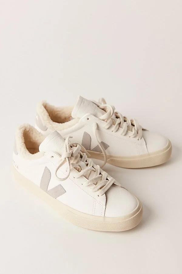 Veja Campo Shearling Sneakers - Image 2