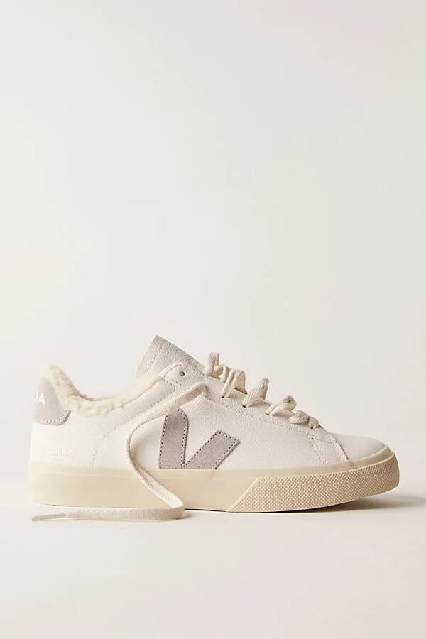 Veja Campo Shearling Sneakers - Image 3