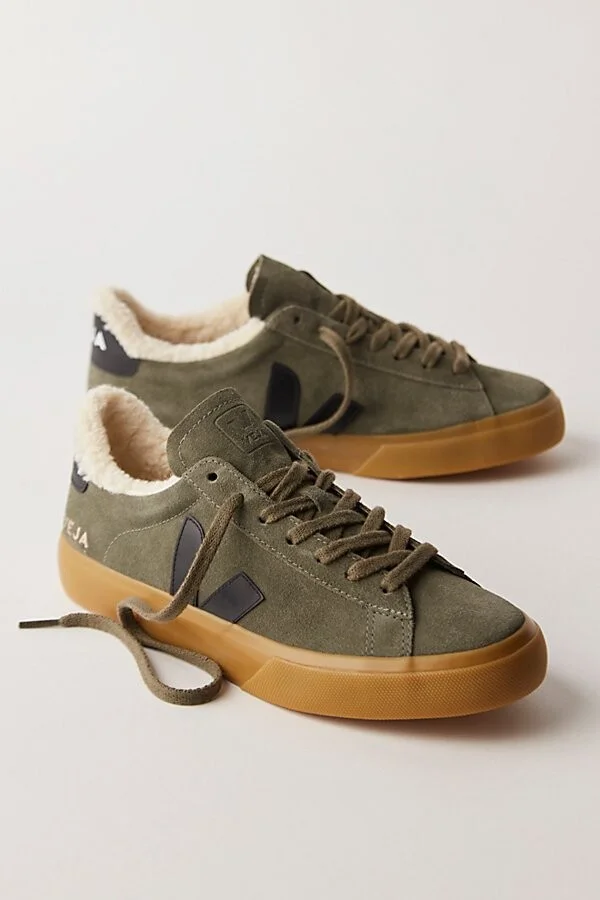 Veja Campo Shearling Sneakers - Image 2