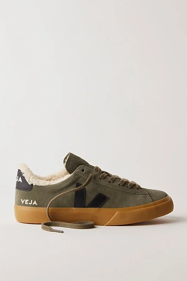 Veja Campo Shearling Sneakers - Image 3