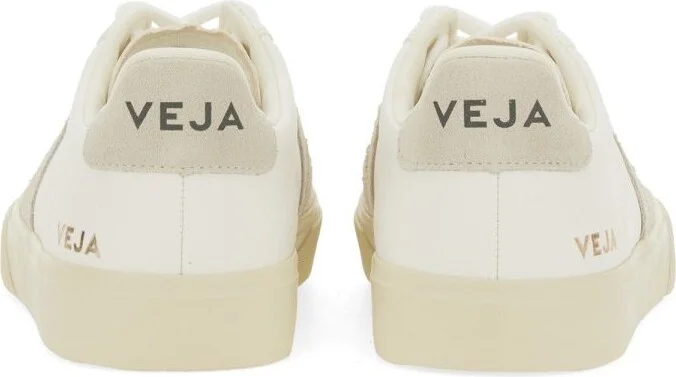 Veja 'Campo' White Leather Sneakers - Image 6