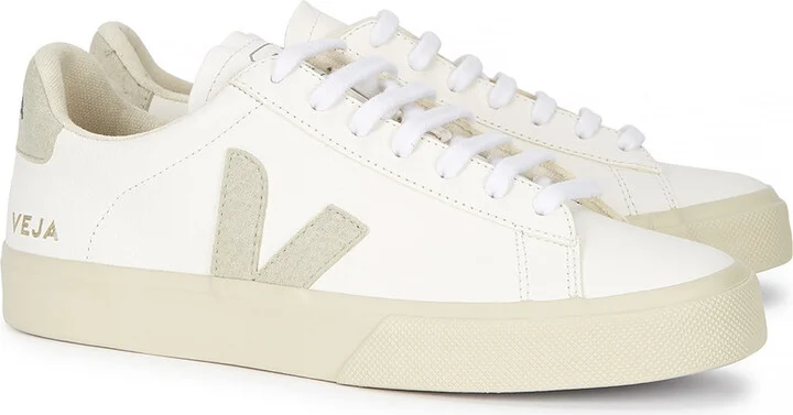 Veja Campo White Leather Sneakers - Image 2