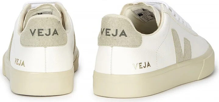 Veja Campo White Leather Sneakers - Image 3