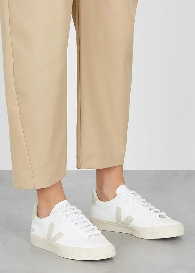 Veja Campo White Leather Sneakers - Image 5