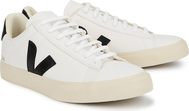 Veja Campo White Leather Sneakers - Image 2
