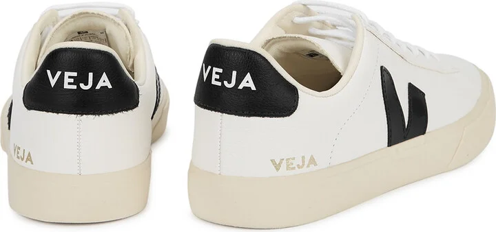 Veja Campo White Leather Sneakers - Image 3