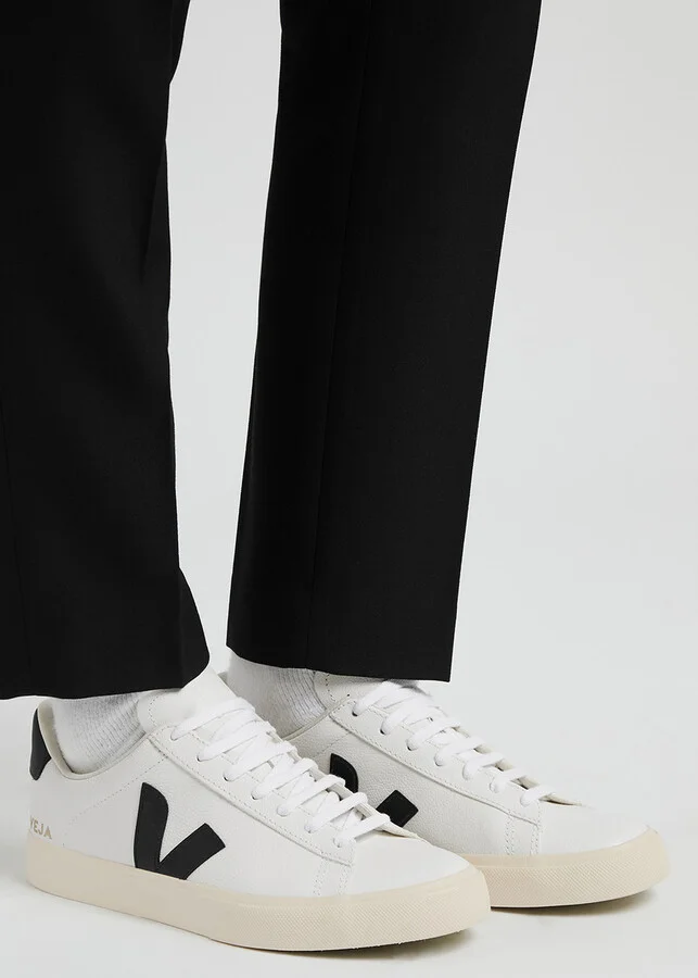 Veja Campo White Leather Sneakers - Image 5