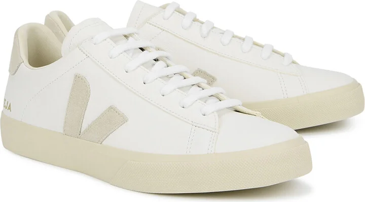 Veja Campo White Leather Sneakers - Image 2