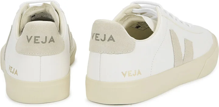 Veja Campo White Leather Sneakers - Image 3
