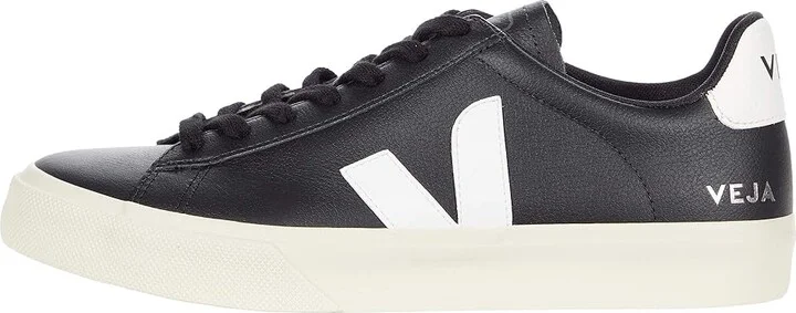 VEJA Campo Women's Shoes Chrome Free/Black/White : EU 37.5 (US Women's 6.5) M, Leather - Image 6