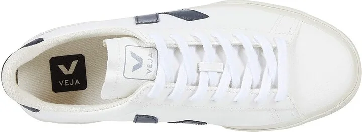 VEJA Campo Women's Shoes Chrome Free/Extra White/Black : EU 42.5 (US Women's 11.5) M, Leather - Image 2