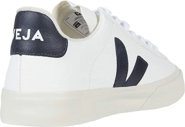 VEJA Campo Women's Shoes Chrome Free/Extra White/Black : EU 42.5 (US Women's 11.5) M, Leather - Image 4