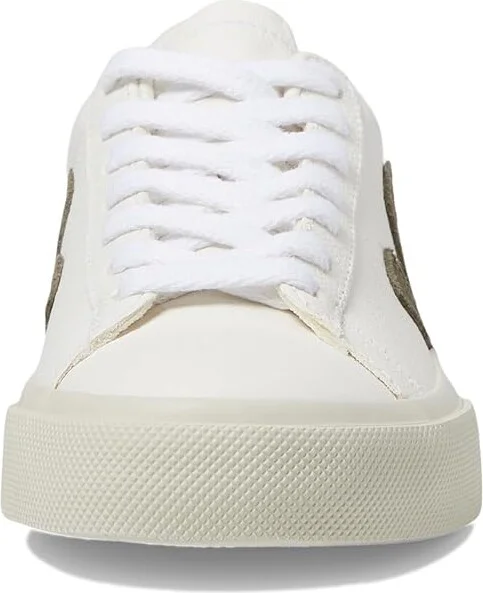 VEJA Campo Women's Shoes Chrome Free/Extra White/Khaki : EU 42 (US Women's 11) M, Leather - Image 5