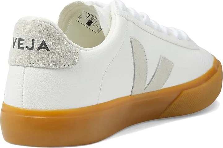 VEJA Campo Women's Shoes Extra White/Natural/Natural : EU 42.5 (US Women's 11.5) M, Leather/Canvas - Image 4