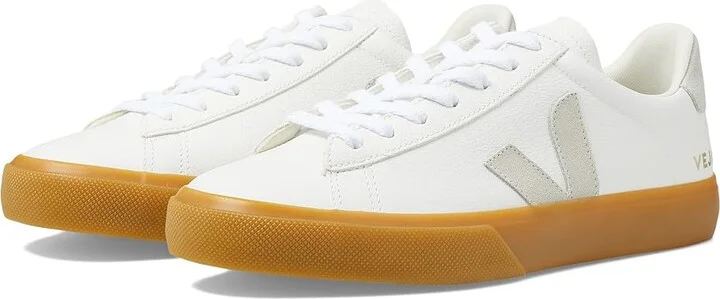VEJA Campo Women's Shoes Extra White/Natural/Natural : EU 42.5 (US Women's 11.5) M, Leather/Canvas
