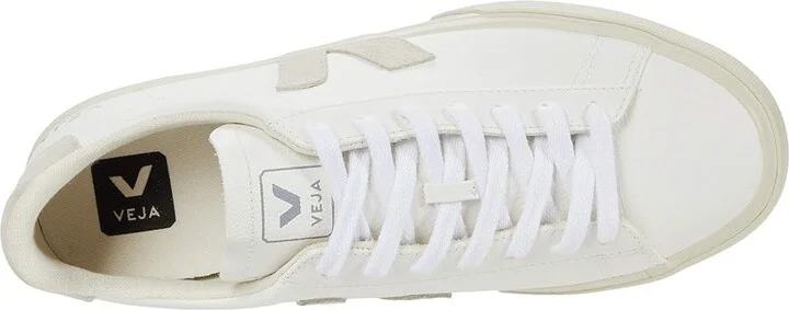 VEJA Campo Women's Shoes Extra White/Natural Suede : EU 42.5 (US Women's 11.5) M, Leather - Image 2