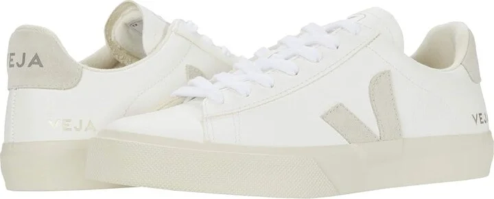 VEJA Campo Women's Shoes Extra White/Natural Suede : EU 42.5 (US Women's 11.5) M, Leather