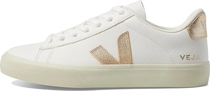 VEJA Campo Women's Shoes Extra White/Platine : EU 42.5 (US Women's 11.5) M, Leather/Canvas - Image 6