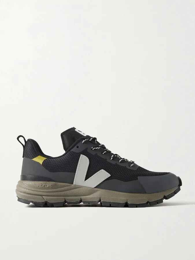 VEJA - Dekkan Rubber-trimmed Alveomesh Sneakers - Black