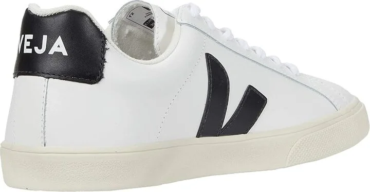 VEJA Esplar Logo Women's Shoes Extra White/Black : EU 36 (US Women's 5) M, Leather - Image 4