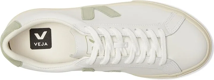VEJA Esplar Logo Women's Shoes Extra White/Clay : EU 41 (US Women's 10) M, Leather - Image 2