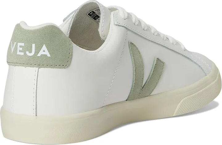 VEJA Esplar Logo Women's Shoes Extra White/Clay : EU 41 (US Women's 10) M, Leather - Image 4