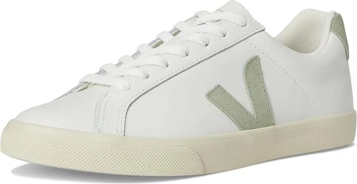 VEJA Esplar Logo Women's Shoes Extra White/Clay : EU 41 (US Women's 10) M, Leather - Image 5