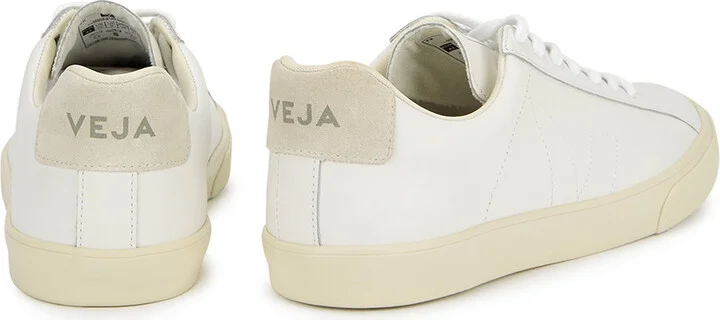 Veja Esplar White Leather Sneakers - Image 3