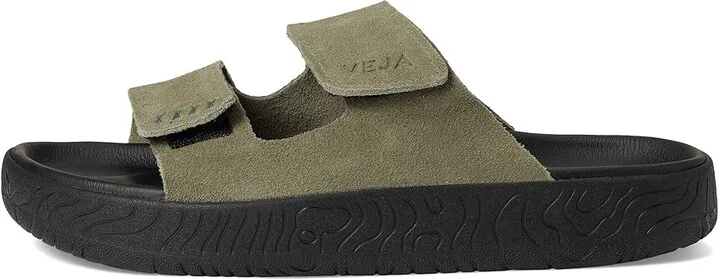 VEJA Etna Men's Slippers Kaki Kaki Black : EU 41 (US Men's 8) M, Suede - Image 6
