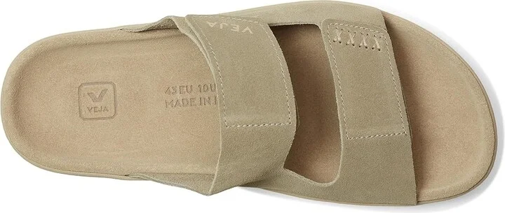 VEJA Etna Men's Slippers Taupe Almond Almond : EU 45 (US Men's 11.5) M, Suede - Image 2