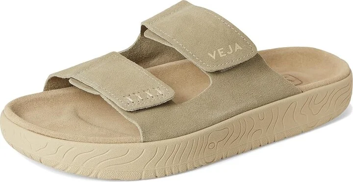 VEJA Etna Men's Slippers Taupe Almond Almond : EU 45 (US Men's 11.5) M, Suede - Image 5