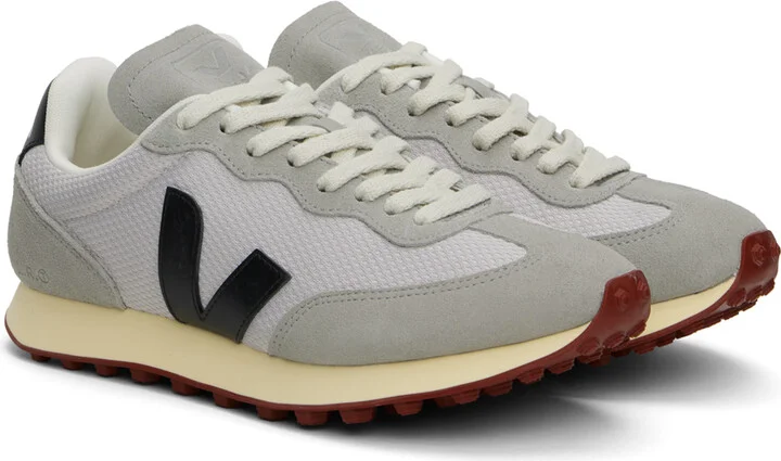 VEJA Gray & Black Rio Branco Alveomesh Sneakers - Image 4