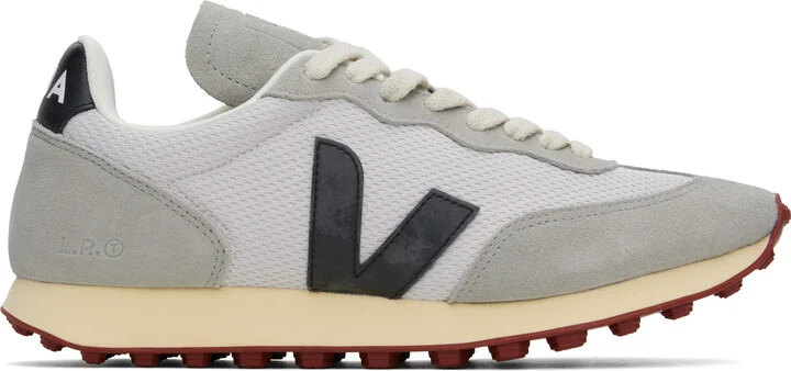 VEJA Gray & Black Rio Branco Alveomesh Sneakers