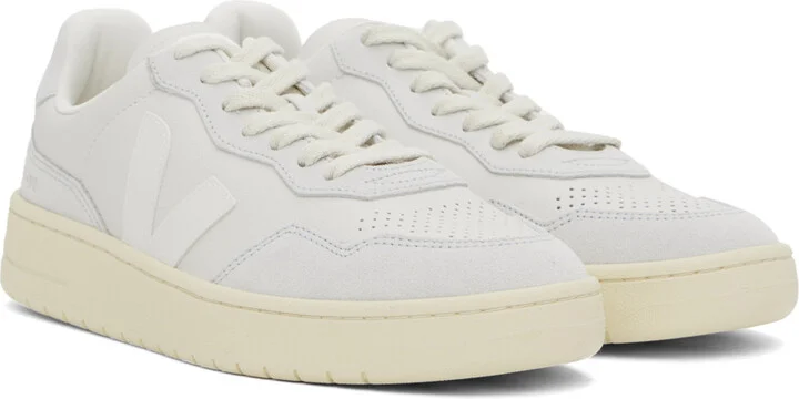 VEJA Gray V-90 Sneakers - Image 4