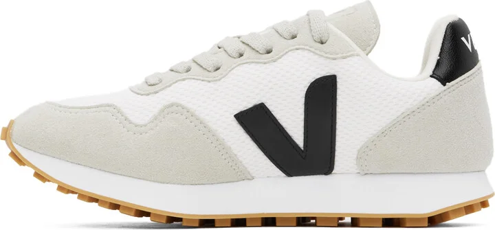 VEJA Gray & White SDU Rec Alveomesh Sneakers - Image 3