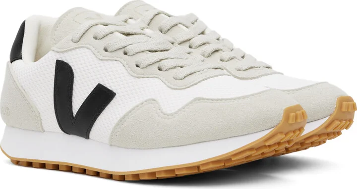 VEJA Gray & White SDU Rec Alveomesh Sneakers - Image 4