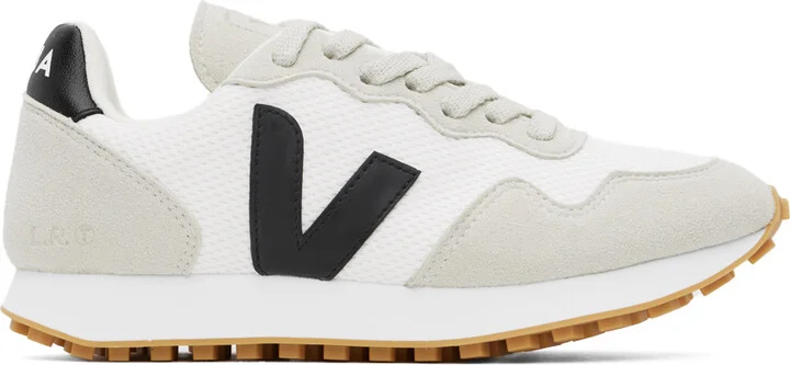 VEJA Gray & White SDU Rec Alveomesh Sneakers