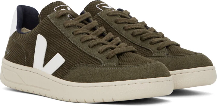VEJA Green V-12 B-Mesh Sneakers - Image 4