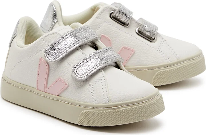 Veja Kids Esplar Leather Sneakers (IT22-IT27) - Image 2